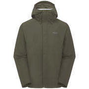 Pánska bunda Rab Downpour Jacket zelená
