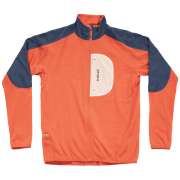 Pánska funkčná mikina Devold Adventure Jacket Man oranžová/modrá Brick