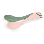 Detský príbor Light My Fire Spork Little 2-pack ružová/zelená Sandygreen/Dustypink