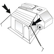 Sada ku stanu Bo-Camp Tie-down kit Universal