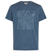 Pánske funkčné tričko Icebreaker M 150 Tech Lite SS Tee Great Heights modrá/sivá Dawn