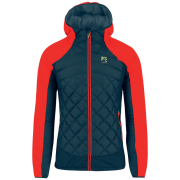 Pánska zimná bunda Karpos Lastei Active Plus Jacket modrá/červená Midnight/Fiery Red