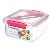 Desiatový box Sistema Lunch Plus To Go 1,2L
