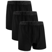 Pánske boxerky Under Armour Lounge Tech Mesh Boxer - 6 čierna black