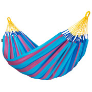 Hojdacia sieť La Siesta Sonrisa Single modrá/červená Wildberry