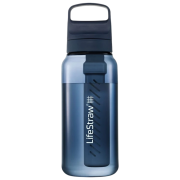Filtračné fľaša LifeStraw Go 2.0 Water Filter Bottle 1L tmavomodrá Aegean Sea