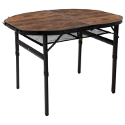 Stôl Bo-Camp Woodbine table 100x70cm hnedá