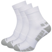 Ponožky MOOA Silver Bamboo Mid 3-pack biela/sivá White/Grey