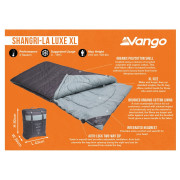 Dekový spacák Vango Shangri-La Luxe XL
