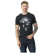 Pánske tričko Helikon-Tex T-Shirt (Night Valley) čierna/biela Black