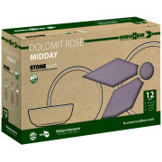 Sada riadov Brunner Midday Dolomit rose