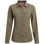 Dámska košeľa Craghoppers NosiLife Adventure Long Sleeved Shirt III zelená Wild Olive