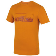 Pánske tričko Zulu Bambus Alpine 210 Short oranžová curry