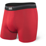 Pánske boxerky Saxx Sport Mesh BB Fly červená/čierna Red