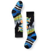 Detské ponožky Smartwool Kids' Wintersport Full Cushion Mountain Moose OTC Socks čierna BLACK