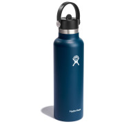 Termoska Hydro Flask Standard Flex Straw Cap 21 OZ tmavomodrá indigo