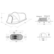 Turistický stan Outwell Nexion 2 Forest