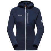 Dámska funkčná mikina Mammut Aenergy Light ML Hooded Jacket tmavomodrá marine 5118