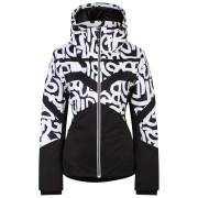 Dámska lyžiarska bunda Dare 2b Rocker Jacket biela/čierna Black & White Graffiti