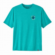 Pánske tričko Patagonia M's Cap Cool Daily Graphic Shirt svetlo modrá