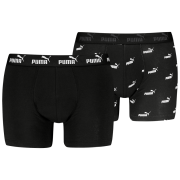 Pánske boxerky Puma Elements Logo Print Boxers 2P