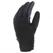 Nepremokavé rukavice SealSkinz Howe čierna/sivá