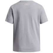 Detské funkčné tričko Under Armour UA G Varsity SS Mod Gray Light Heather
