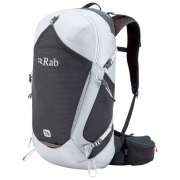 Batoh Rab Protium 27L biela/sivá Dark Pewter/Anthracite