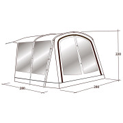 Prístavok ku stanu Outwell Universal Awning Size 1