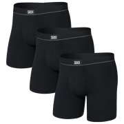 Pánske boxerky Saxx Essential Cotton Boxer Brief Fly 3Pk