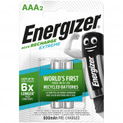 Nabíjacie batérie Energizer AAA / HR03 - 800 mAh Extreme Duo