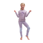 Detské funkčné tričko Sensor Merino DF Planet Mystic Violet
