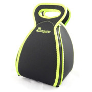 Termotaška Baggie Baggie Set s popruhem čierna/zelená Blackgreen