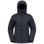Dámska páperová bunda Norrona femund down700 Zip Hood čierna Caviar Black