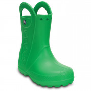Detské gumáky Crocs Handle It Rain Boot Kids zelená