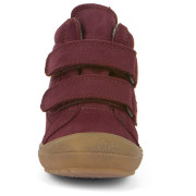 Detské celoročné barefoot topánky Froddo Ollie Tex Bordeaux