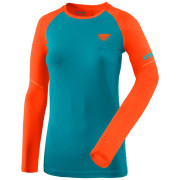 Dámske tričko Dynafit Alpine Pro W L/S Tee modrá/oranžová lowa