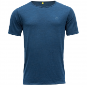 Pánske funkčné tričko Devold Valldal Merino 130 Tee Man modrá