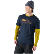 Pánske funkčné tričko Smartwool Men's Alpine Trace Active Short Sleeve G