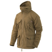 Pánska bunda Helikon-Tex Sas Smock - Duracanvas hnedá Coyote