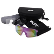 Slnečné okuliare Vidix Vision jr. 240206 fullset fialová purple