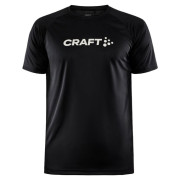 Pánske tričko Craft CORE Unify Logo čierna Black