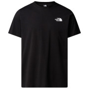 Pánske tričko The North Face M Mountain Sketch Ss Tee čierna Tnf Black