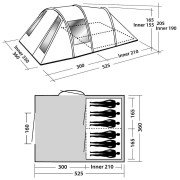 Set stan Easy Camp Tempest 600 + podlážka