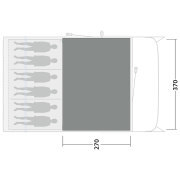 Koberec ku stanu Outwell Cozy Carpet Denver 6