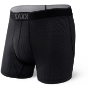 Boxerky Saxx Quest Boxer Brief Fly čierna BlackIi