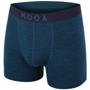 Pánske boxerky MOOA MerinoSilk 4in modrá legion blue melange