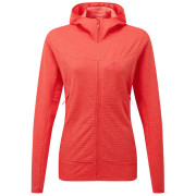 Dámska funkčná mikina Mountain Equipment Apiro Hooded Jacket Women's červená Hibiscus