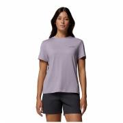 Dámske tričko Columbia Parsons Point™ SS Logo Tee fialová Lavender Pearl Heather