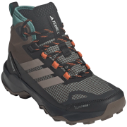 Dámske turistické topánky Adidas Skychaser Ax5 Mid Gtx Clima W zelená/hnedá EARSTR/TRABRN/PURTEA